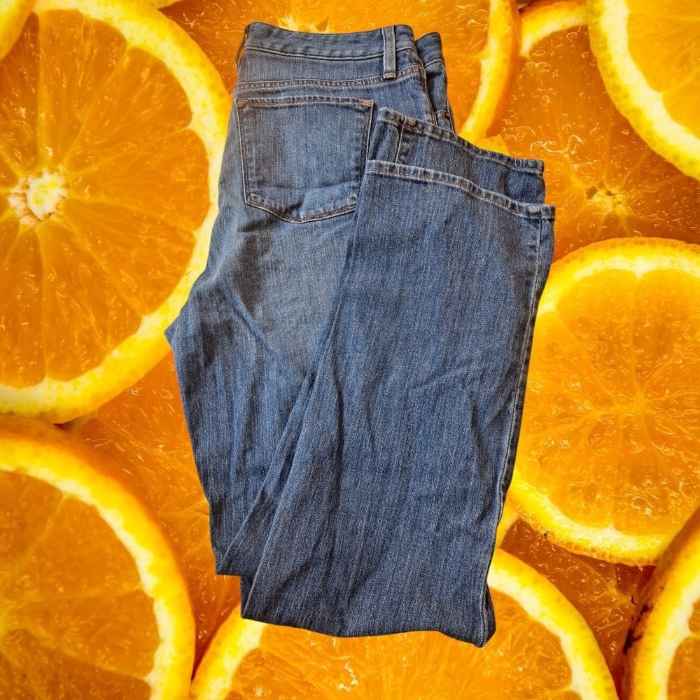 L.L.Bean Women's Favorite Fit Jeans Denim Blue Size 12 REG Made in Mexico